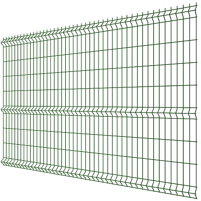 Панель MEDIUM 1,73х2,50м RAL6005 Зеленый Мох сварная 3Д сетка гиттер