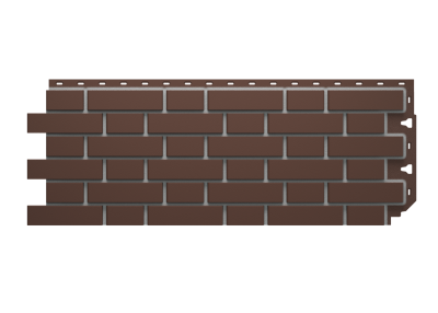 Фасадная панель Деке FLEMISH - Коричневый